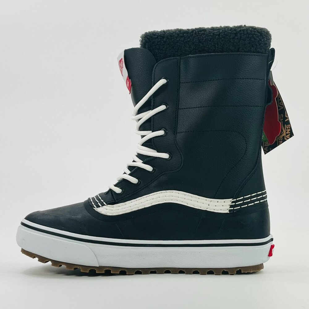 Vans Standard Waterproof Boot 'Black White' VN000D2DBA2 Multi Size - Picture 2 of 7
